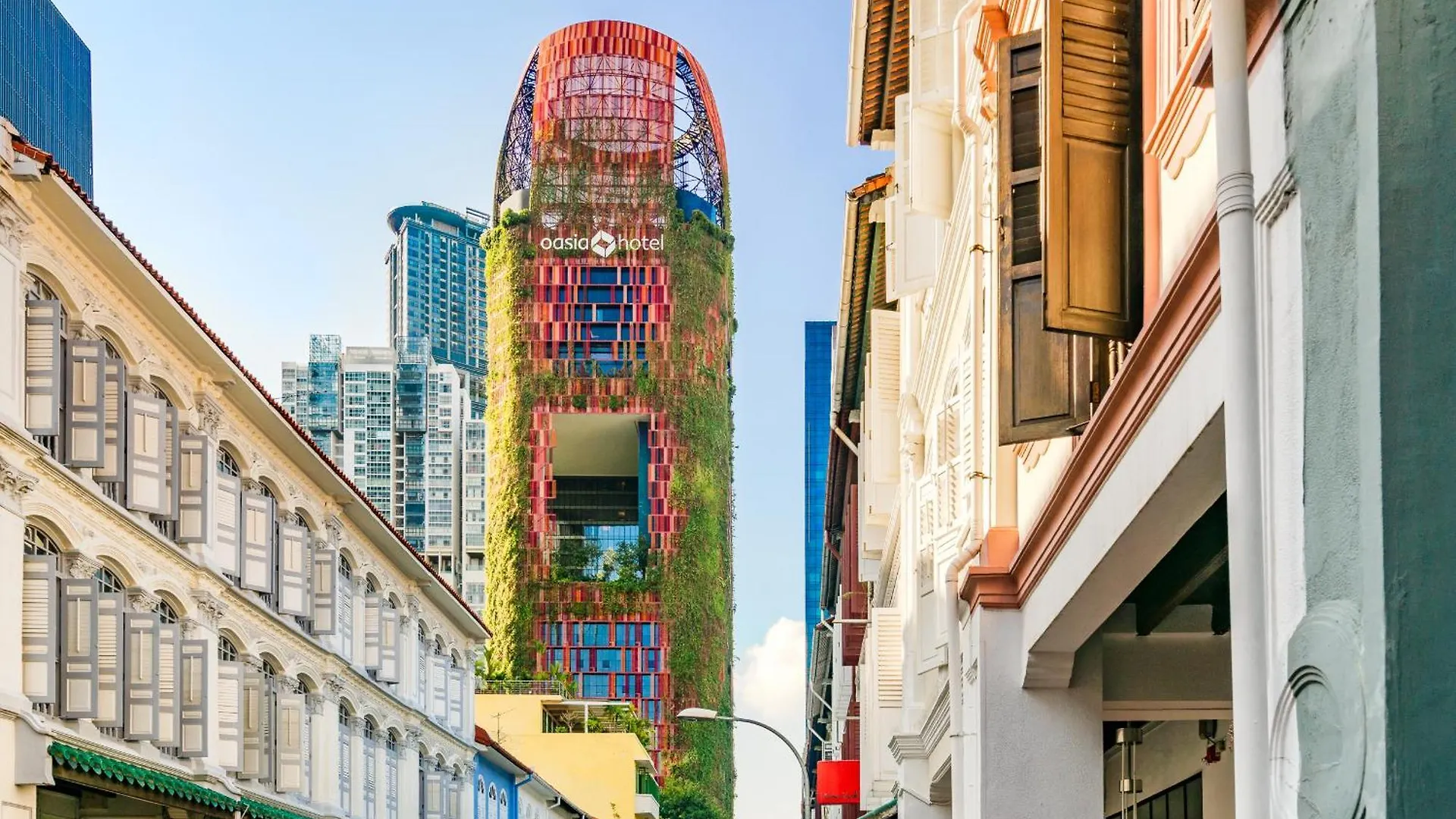Oasia Hotel Downtown, Singapore By Far East Hospitality location
